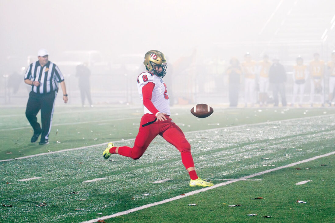 University punter receives Walker Award